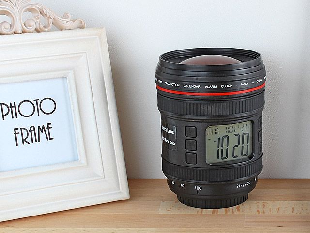 Camera Lens Projection Clock - Clock