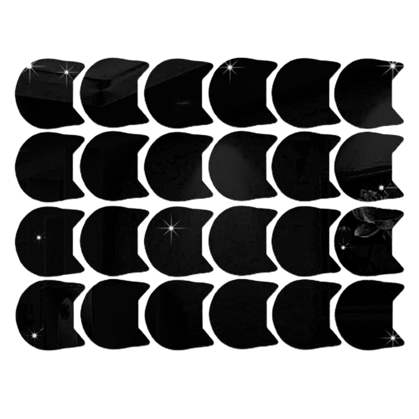 Wall Stickers 3D Decorative Lovelyrror rylic Stickers