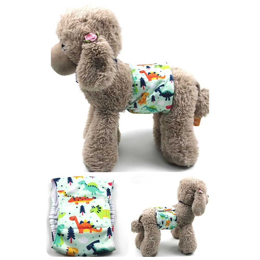 GC Pet Physiological Pants Magic Stickers Design Soft Comfortable Skin-friendly Breathable Diapers Absorbent Pad color