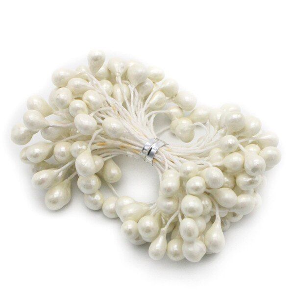 70pcs 5mm multi colors options double tips pearl flower stamen for DIY and cake decoration C1302