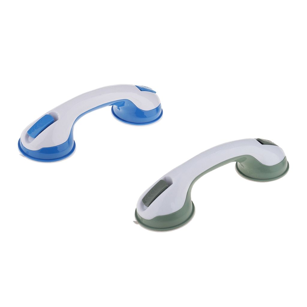 Suction Cup Grab Bar for Bathroom,Shower Handle Grip, Non Slip ty Balance Assist Bar for Elderly Seniors(2 Count)