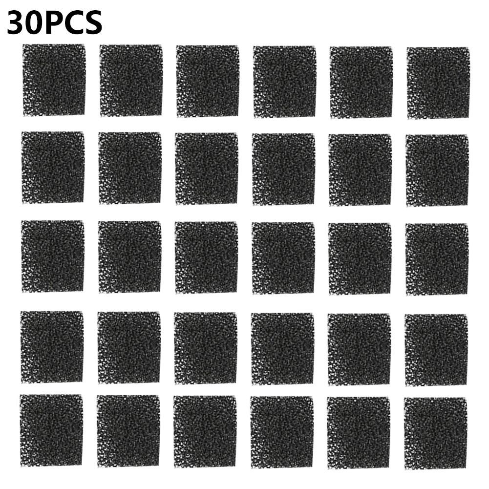 Yfashion 30Pcs/Set Filters Sponge for Pet Water Dispensers Water Pump Fountain