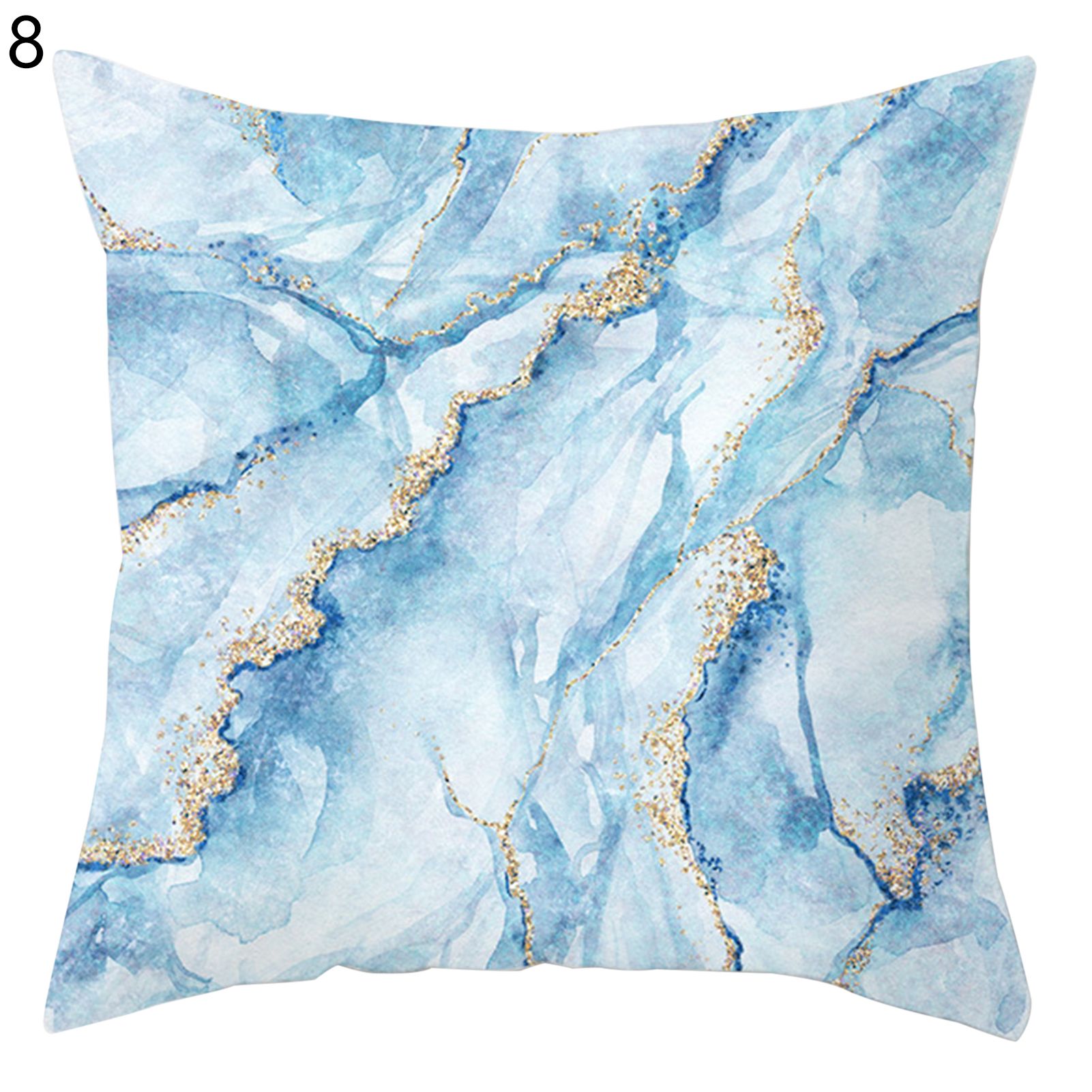 Cushion Cover Wkle Resistant 18 Inch Modern Style Geometric Pattern Throw lowcase