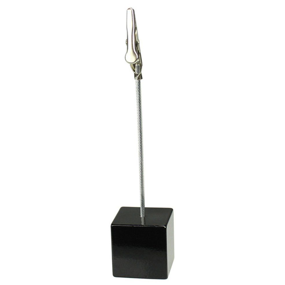 MA Color Cube Stand Alligator Wire Photo Clip Memo Card Holder Table Wedding Party Place Favor Customized Gift Note Clamp