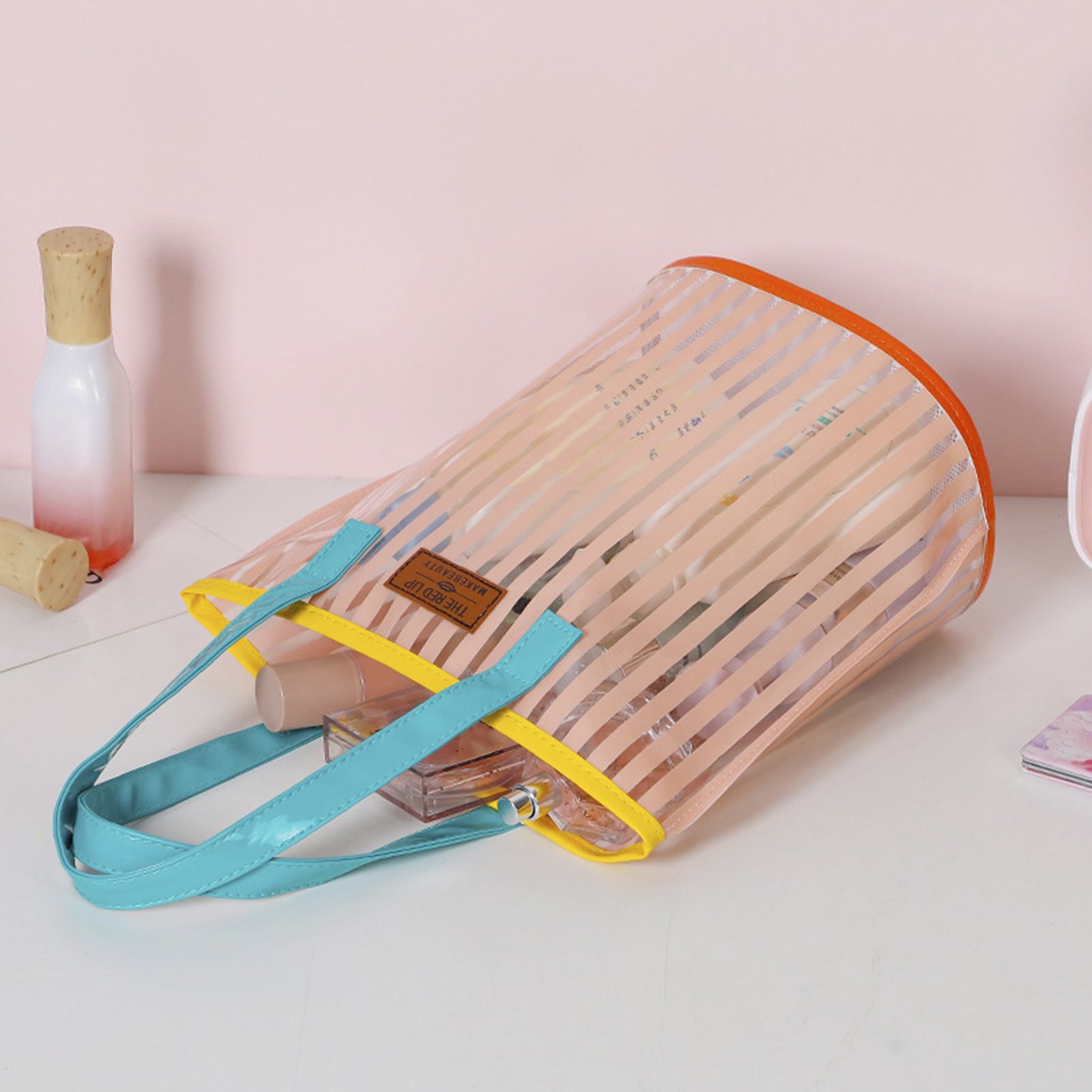 DR BEI Toiletries Bag Thicker Daily Use Convenient Cosmetics Bag