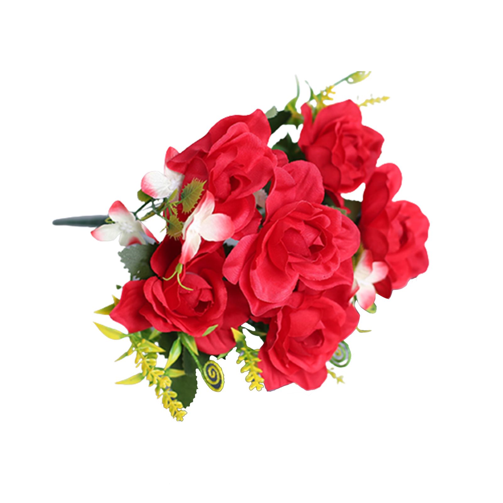 1Pc Artificial Gardenia Decorative Lifelike Faux Silk Flower DIY Fake Floral Simulation for Home