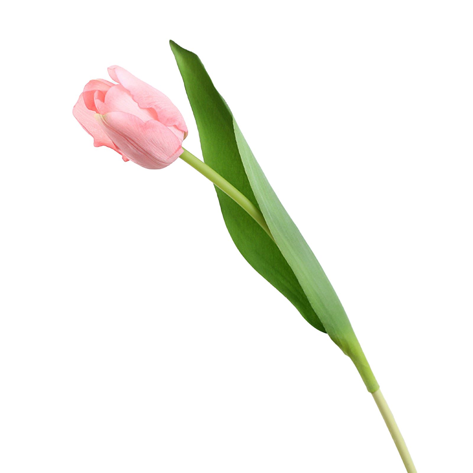Artificial Flower Multi-use Bright-colored Faux Silk Flower  Tulip Display for Gifts