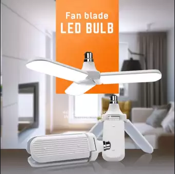 Blade Fan With Led Bulb E27 Patch/ Pin - 45w