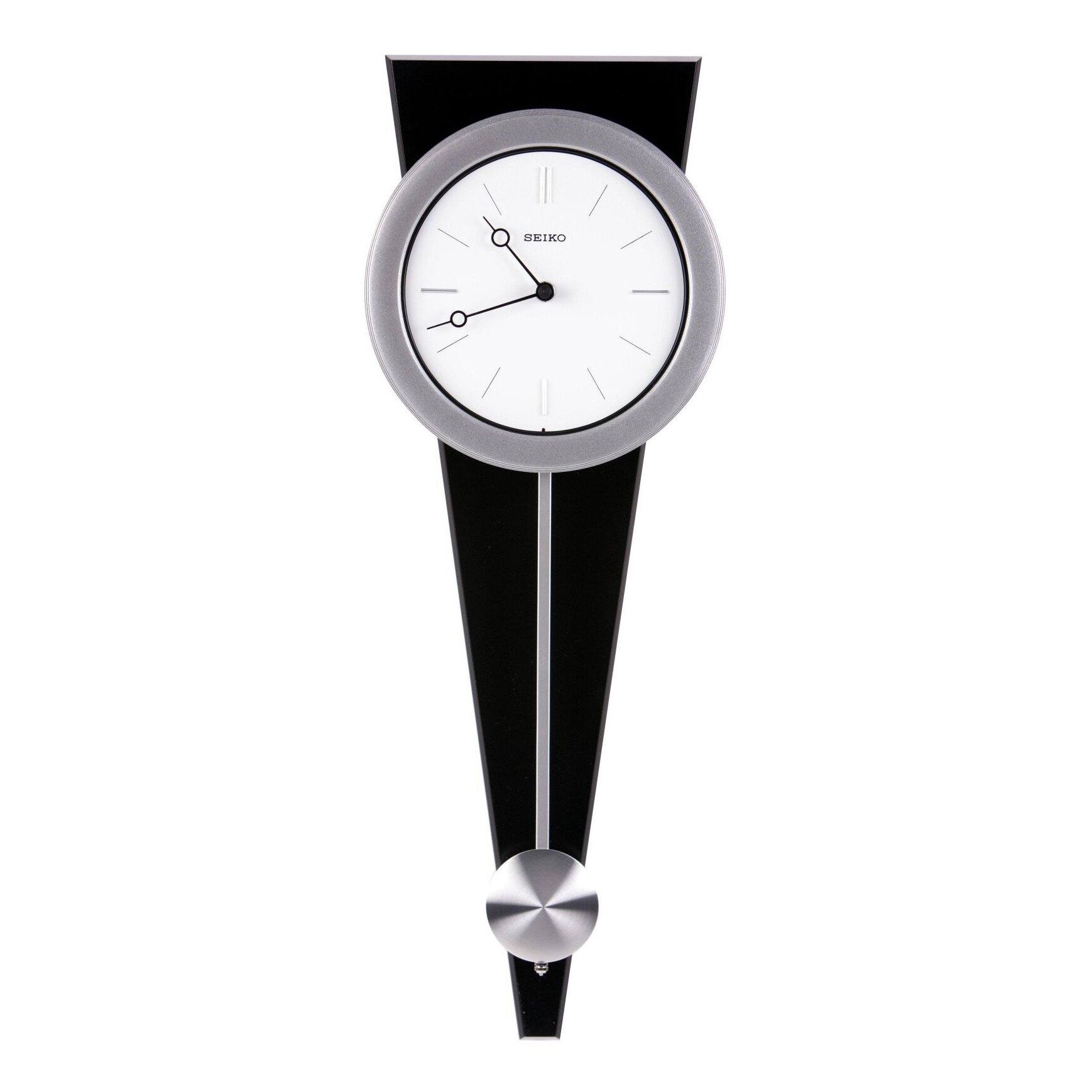 Modern Art Clock with Pendulum