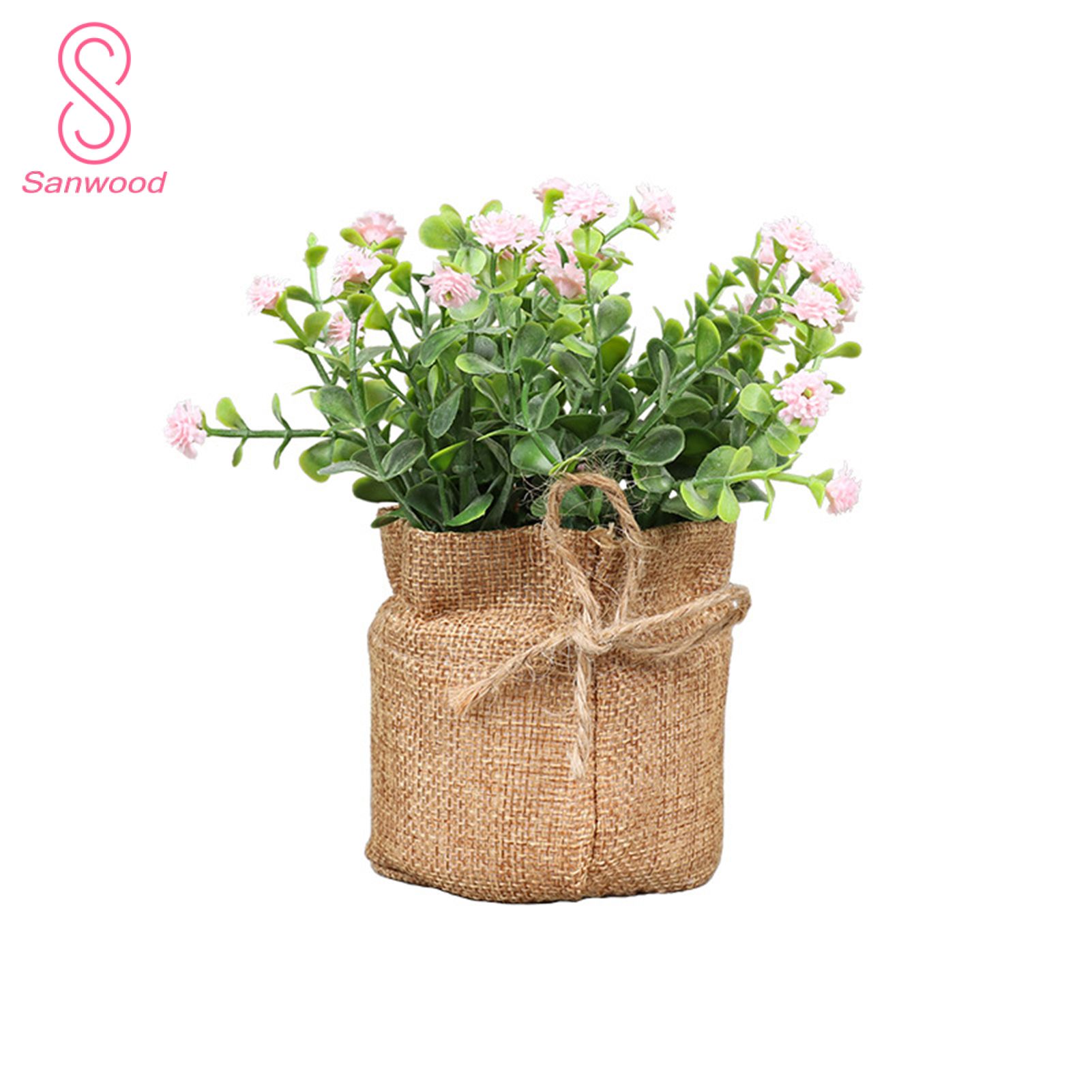 Fake Flower Pot Realistic Multifunctional Creative Floral Arrangement