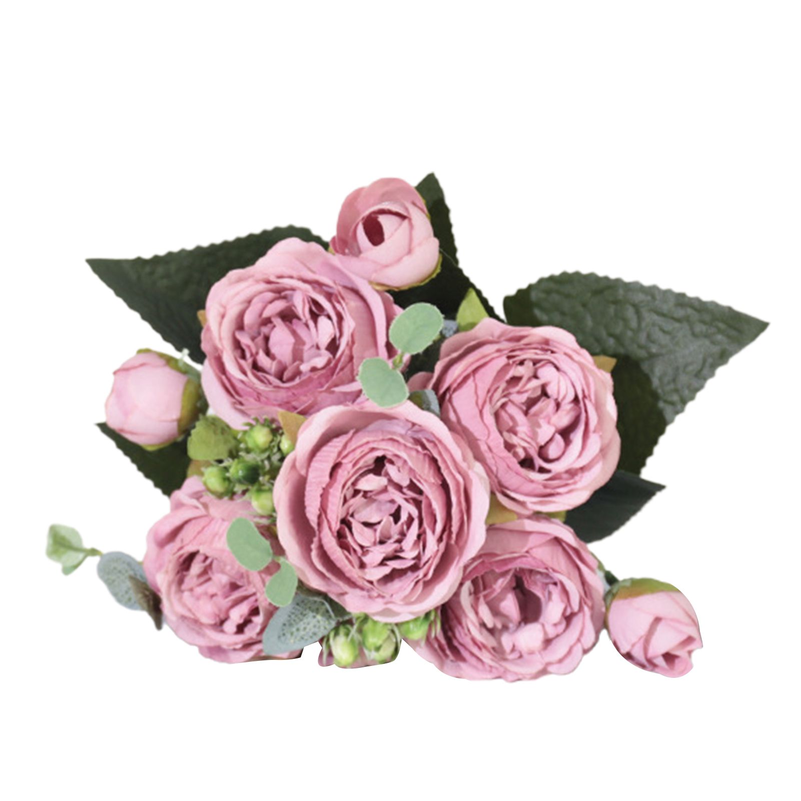 Artificial Flower Long Lasting 5 Heads Garden Artificial