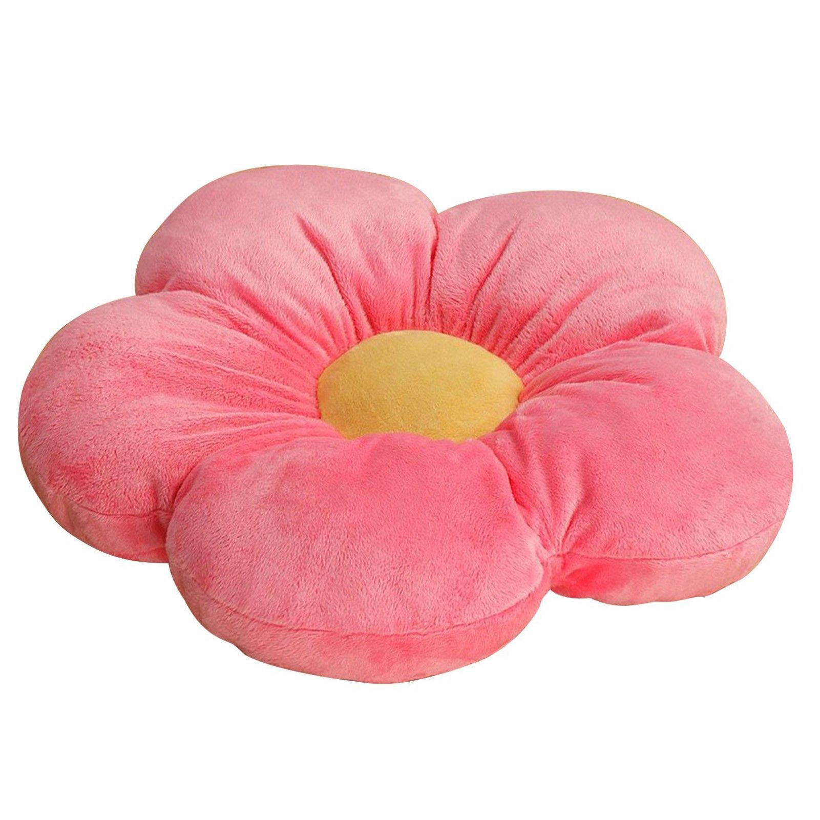 Pillow Flower Petals Shape Home Decor Polyester Sofa Chair Throw Pillow for Living Room