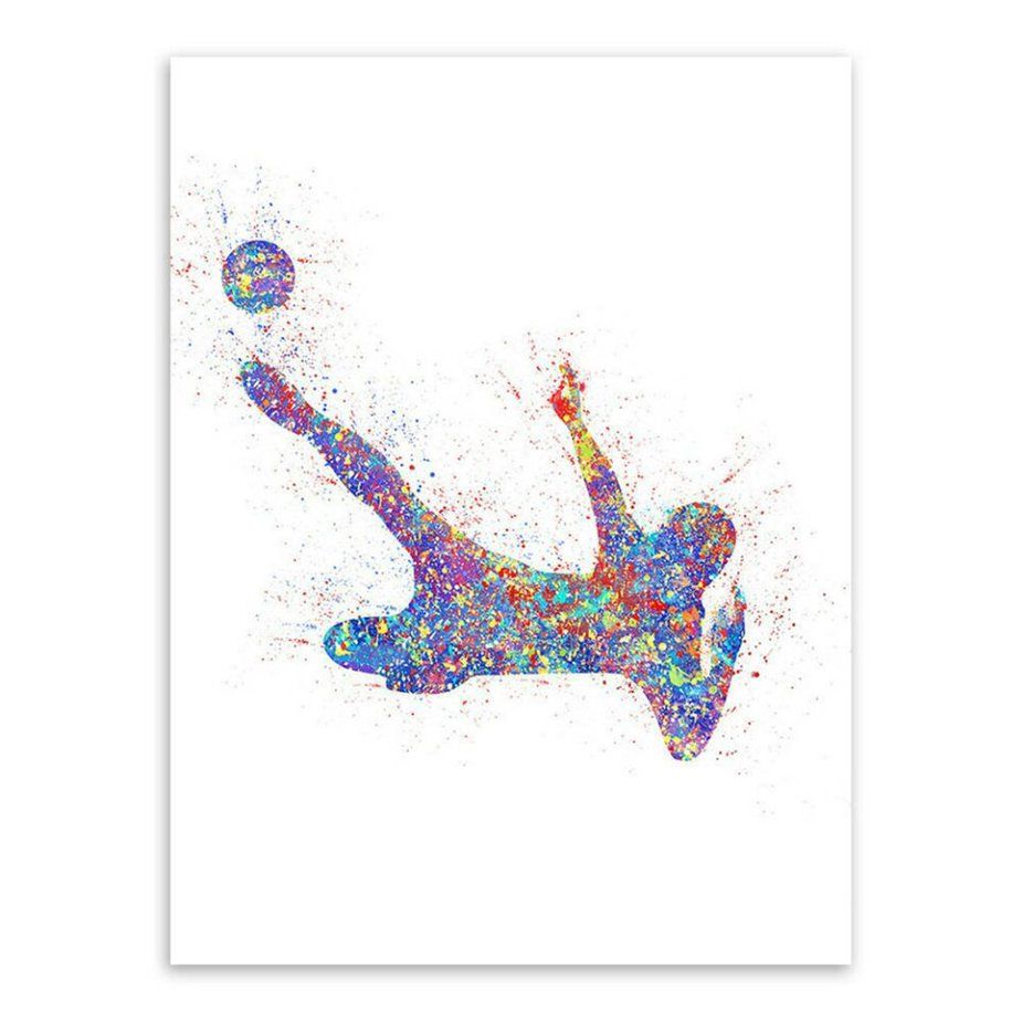 Canvas Printed Art Print Watercolor Painting Wall Art
