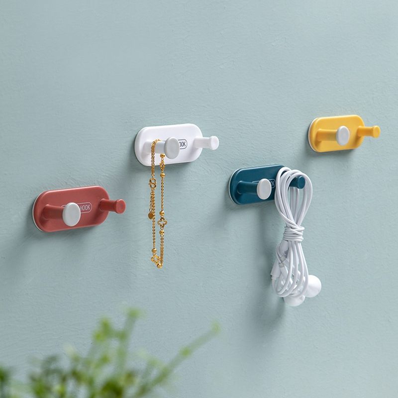 16 Pcs Son-Mother Hook Strong Adhesive Seamless Universal Portable Punch-Free Double Hooks Home Storage Organization