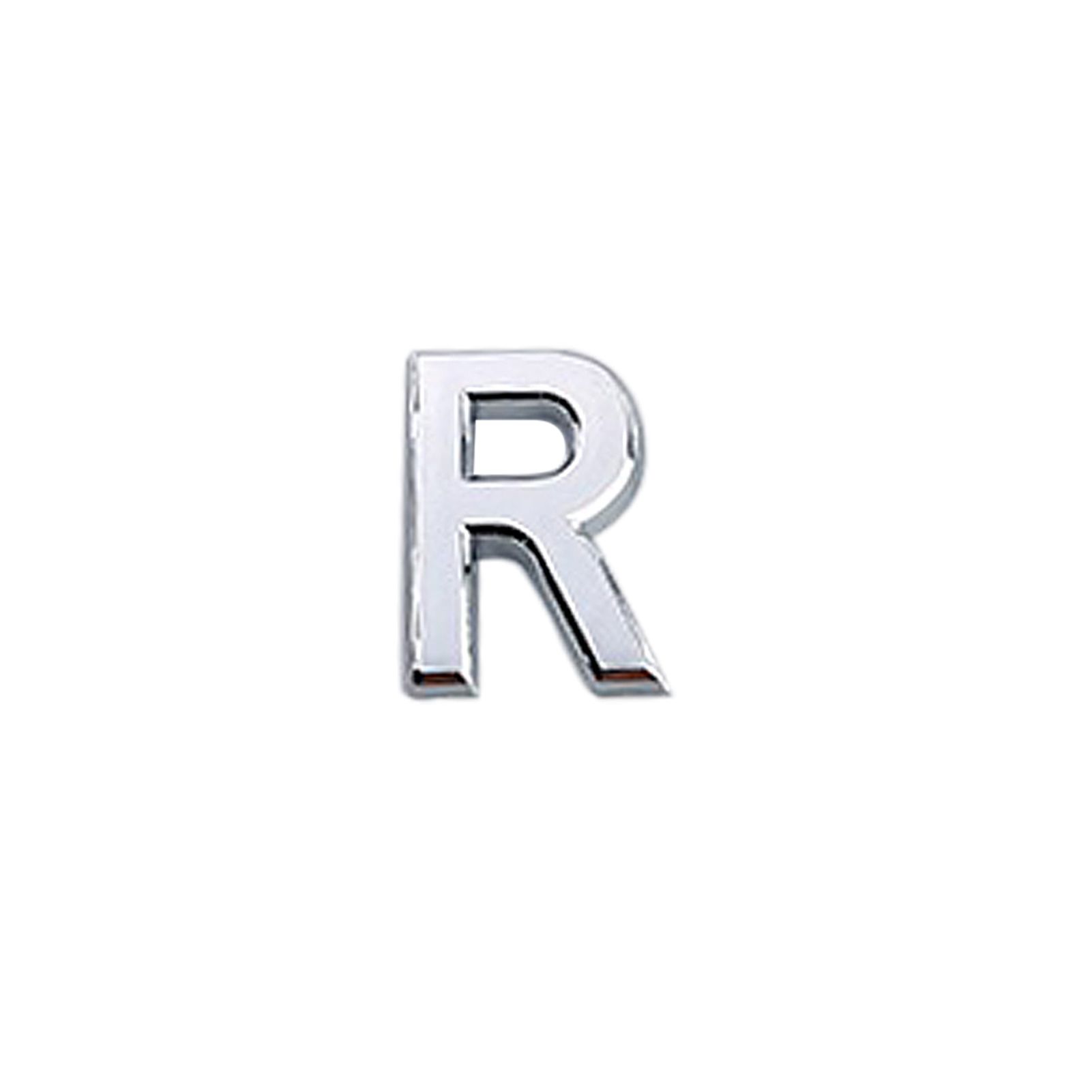 5cm Plated Door Plaque Address English Letter Alphabet Plate Sign for Home Address