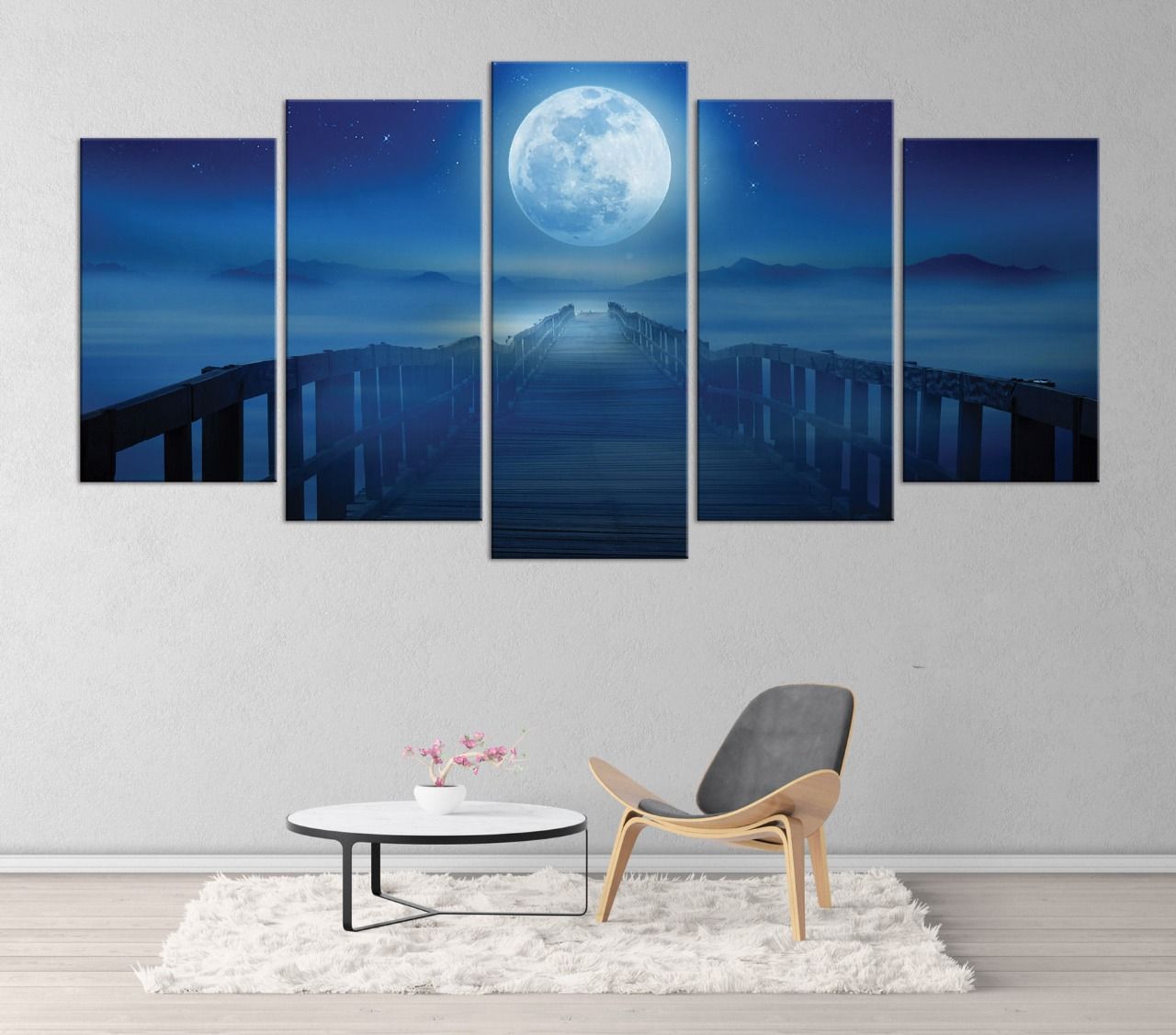 CNVS Canvas 48" inch x 24" inch Home Decor  Framed Home Decor Canvas Print Painting Wall Canvas Art Prints with glue