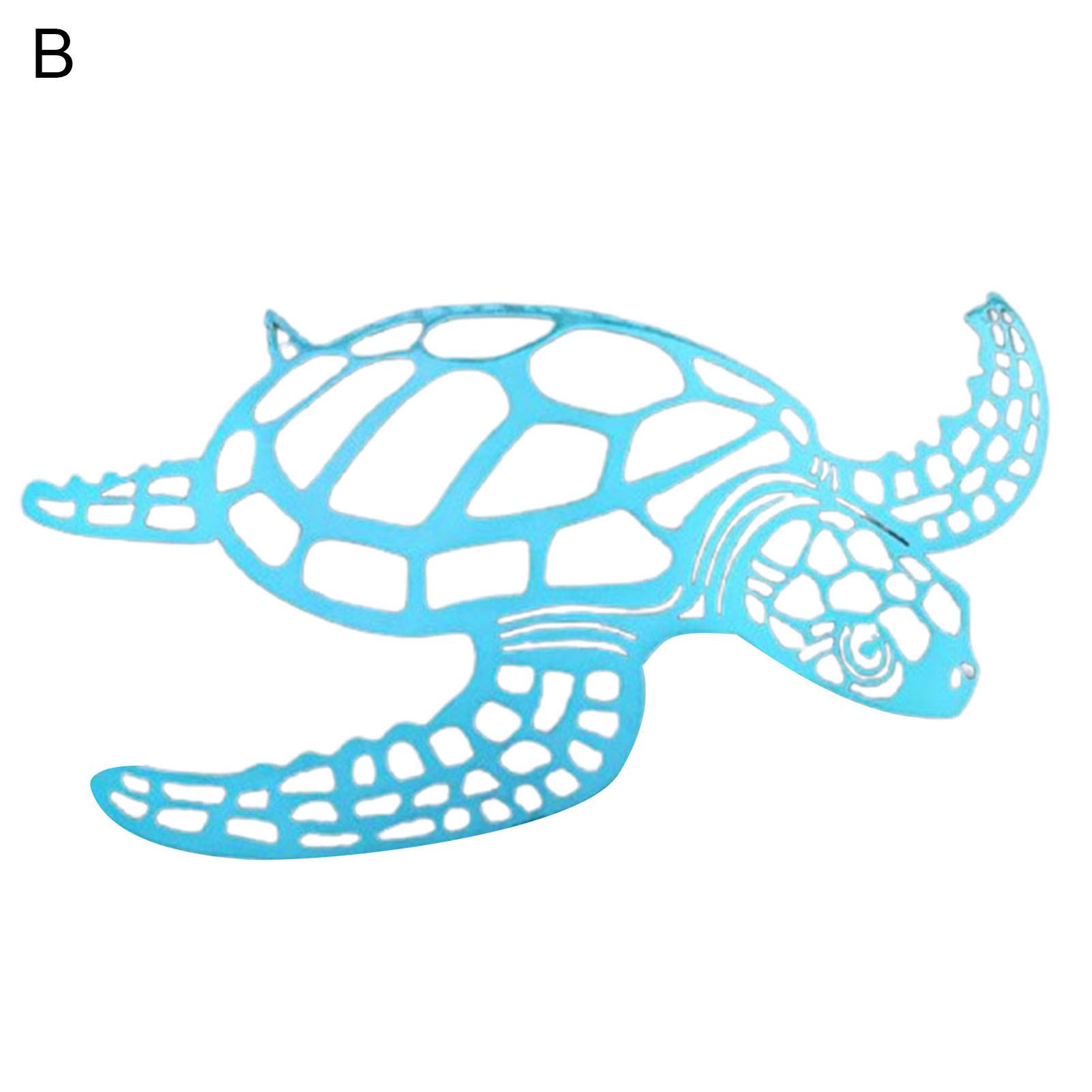 Sea Turtle Ornament Hollow Design Minimalist Design Aquarium Decoration