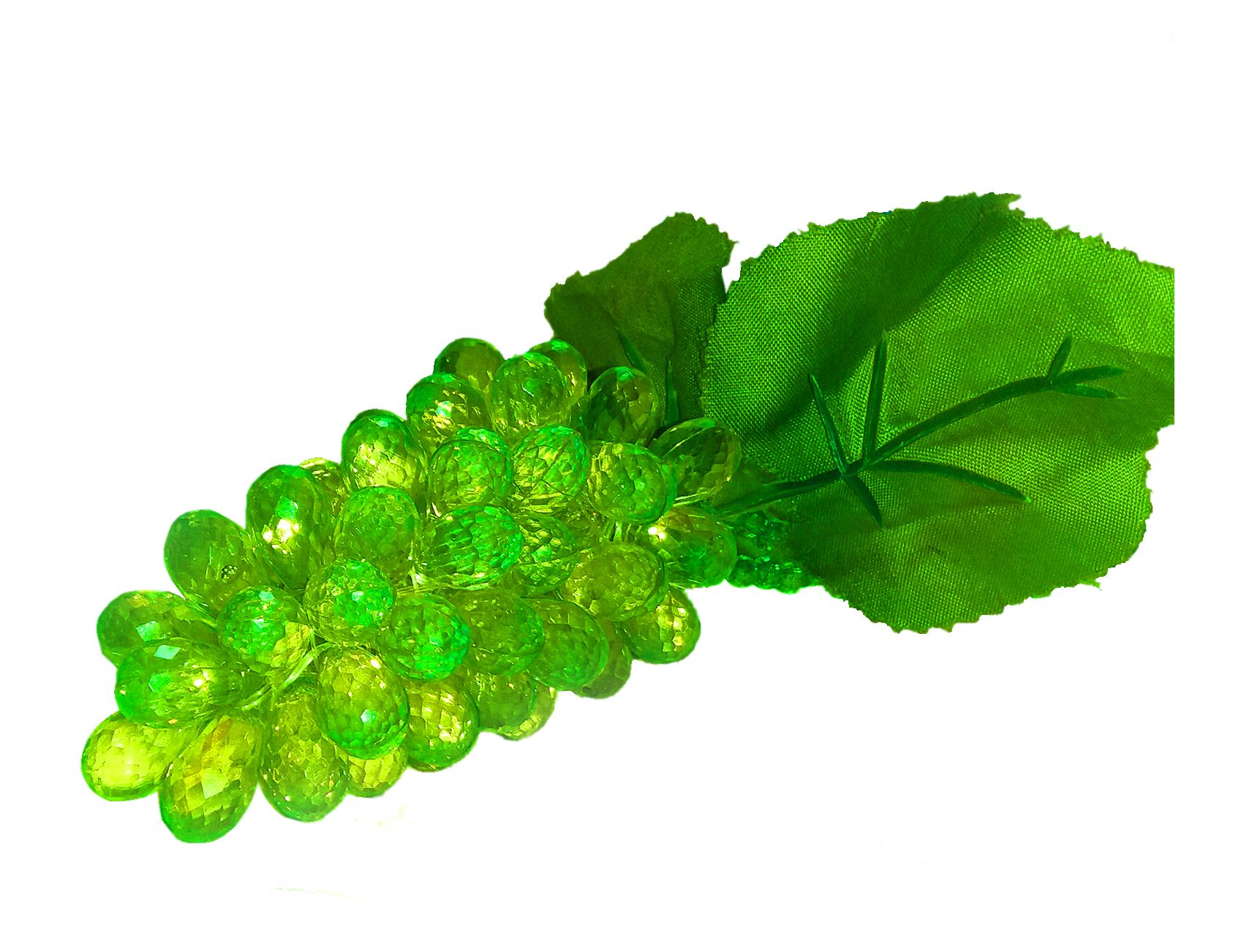 Beaded Grapes Grappes Showpece