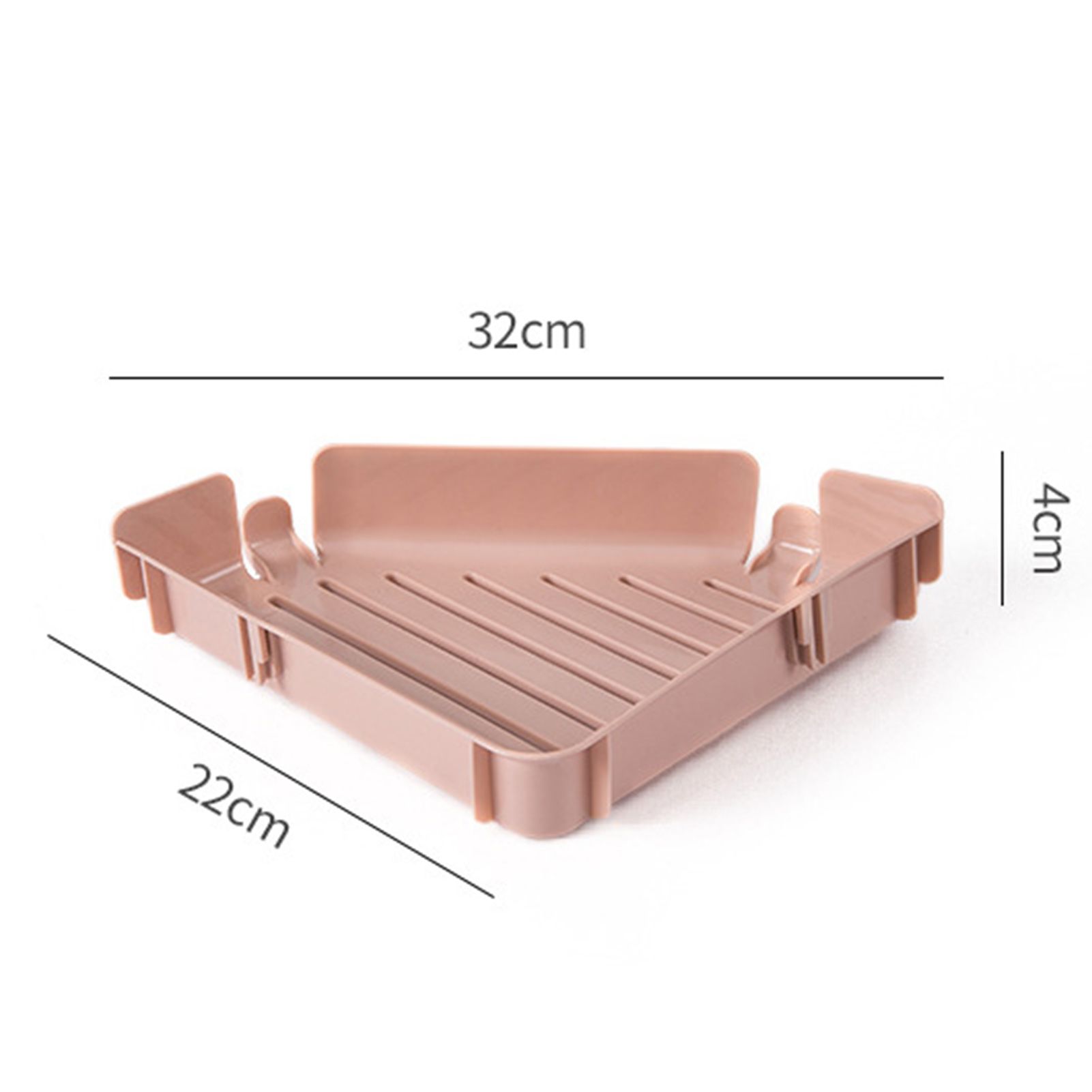 Shower Shelf Wall Mounted Traceless Tray Corner Shower Caddy