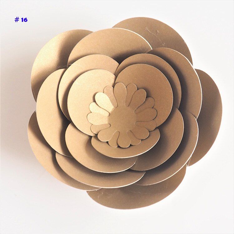 DIY Paper Fake Flowers Rose 10CM Fleur For Crafting Home Wall Decoration Vine Garland Hanging Flower Handcrafts Artwork Nursery