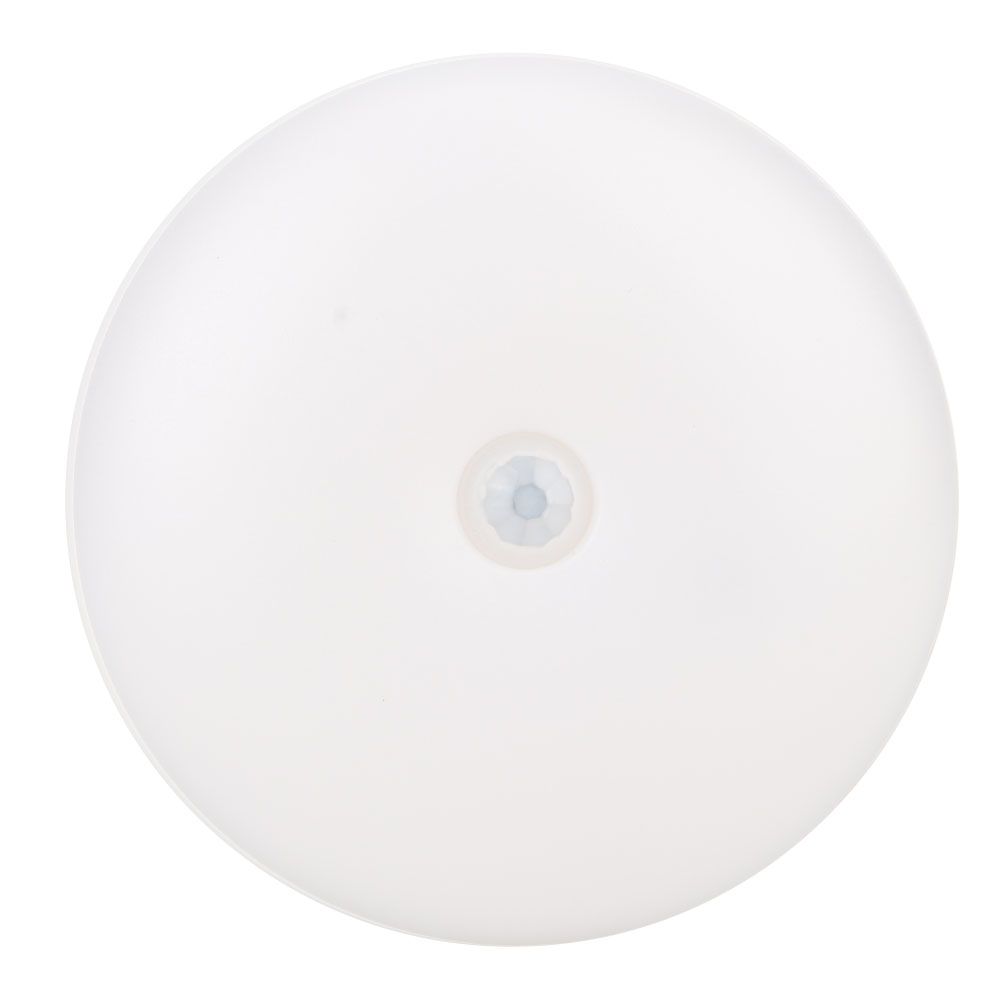 LED motion sensor lamp night light with magnetic attachment for USB charging of the hallway cabinet
