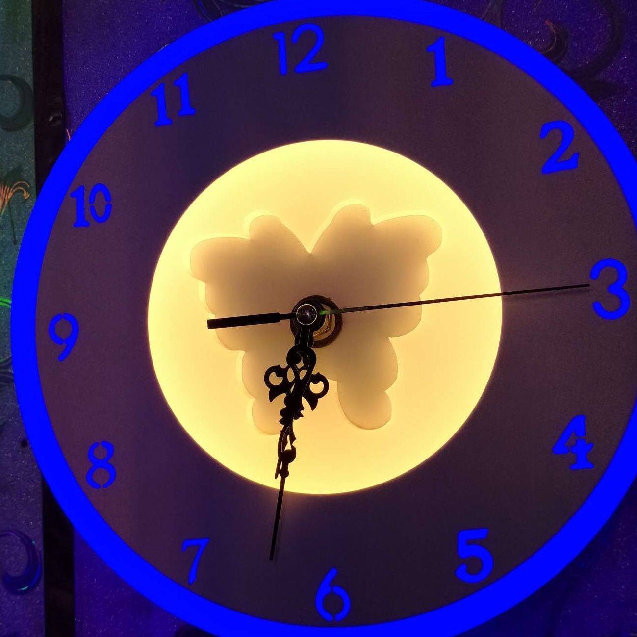 Led Modern Wall Clock