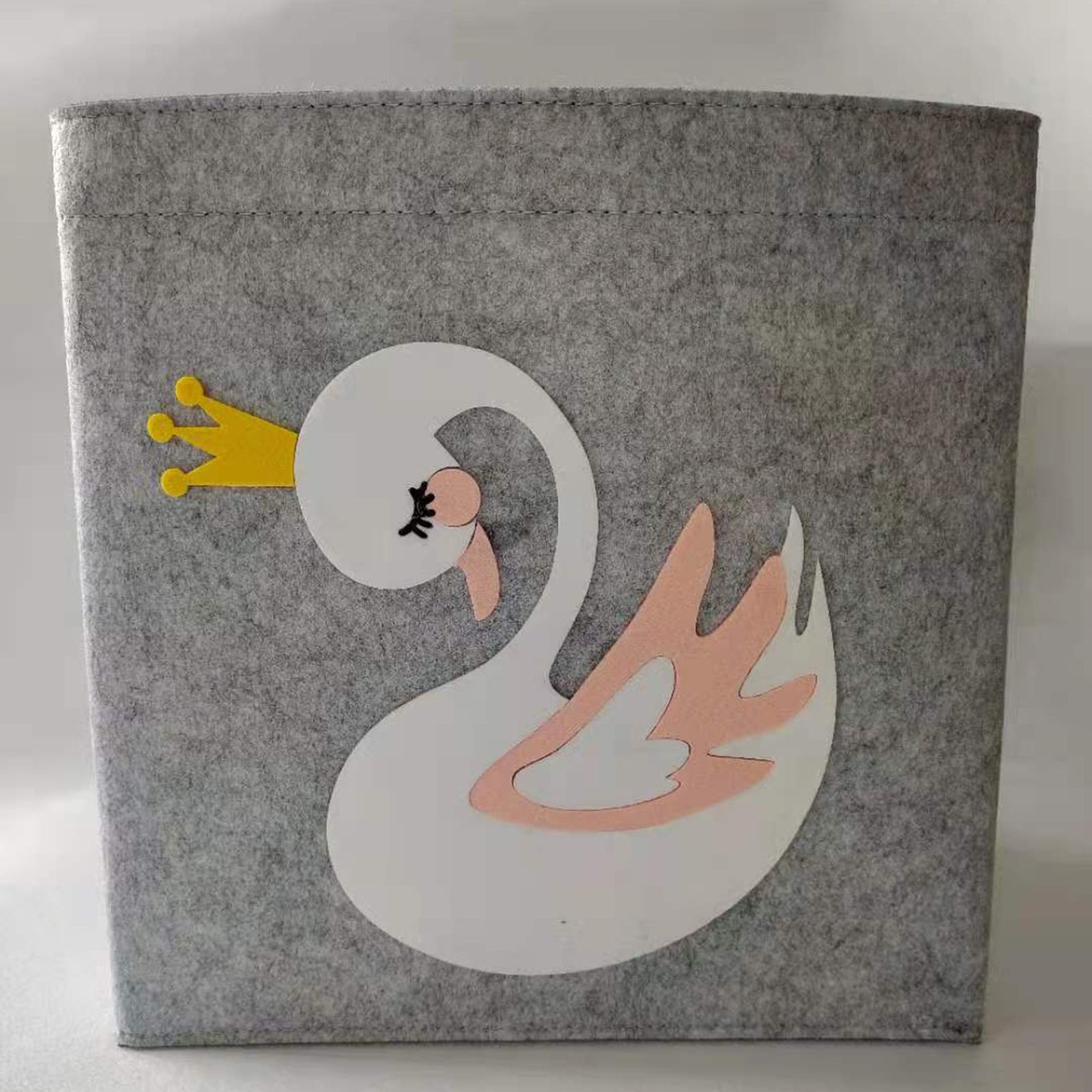Storage Container Cartoon Sturdy Structure Folding Storage Bucket