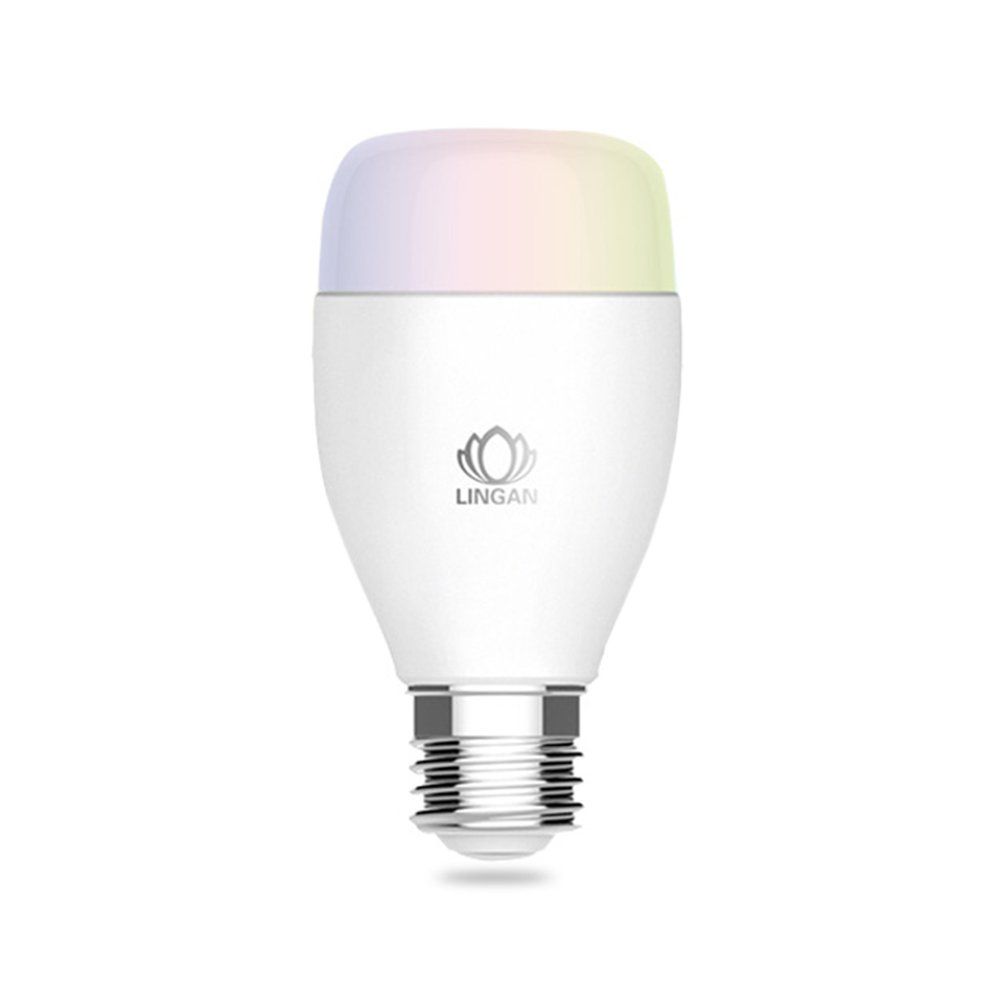 Intelligent LED Light E27 Dimmer Bulb Lamp Wireless Remote Control APP Timing