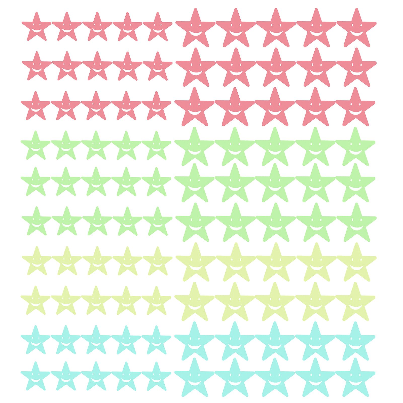 Fluorescent Sticker S Adhesive Glow in The Dark Ceiling Decal