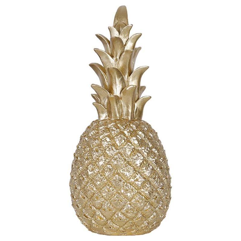 en Modern Nordic Style Pineapple Ornament Desktop Creative Metal Finishes Window Home Livingroom Ramadan Decoration for Gift