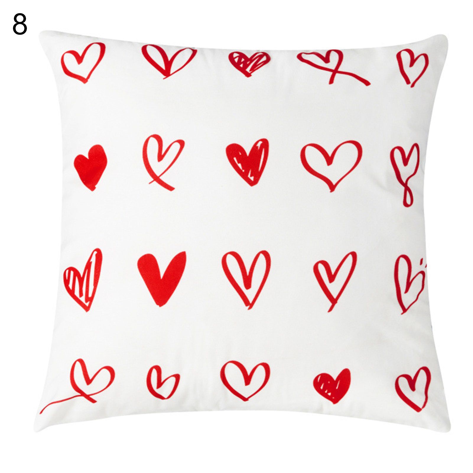 low Case Universal Fit Anti-wkle Valentines Day Cushion Case
