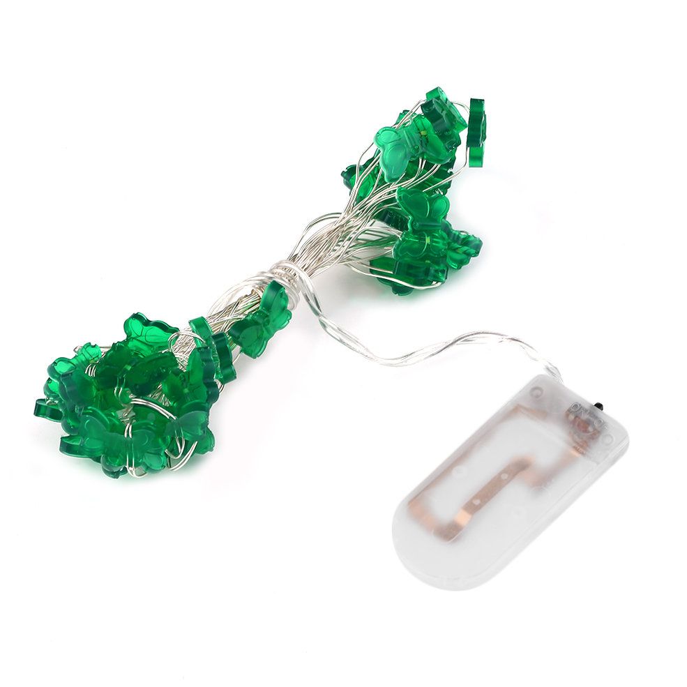 Butterfly Shape 3M 30LED Super Bright Button  String Light Party Festival Wedding Party Decoration Fairy String Light