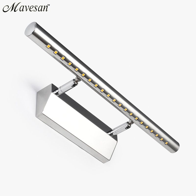 Selling LED Wall light Bathroom Mirror warm white /white washroon wall Lamp fixtures Aluminum boby & Stainless Steel