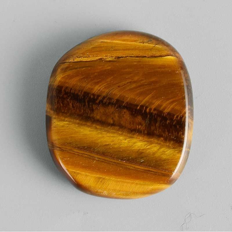 Palm Stone 28*25*7mm natural tiger eye Healing Crystal therapy craft Lettering Reiki Chakra treatment Minerals stones
