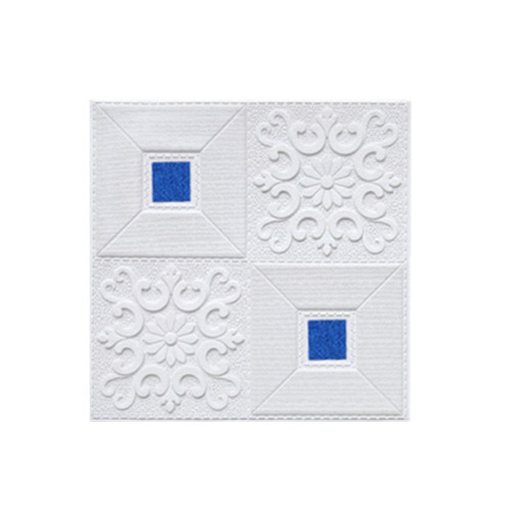 Yfashion Waterproof 3D Wall Stickers Foam Self-Adhesive hree-Dimensional Bedroom Ceiling Room Decoration