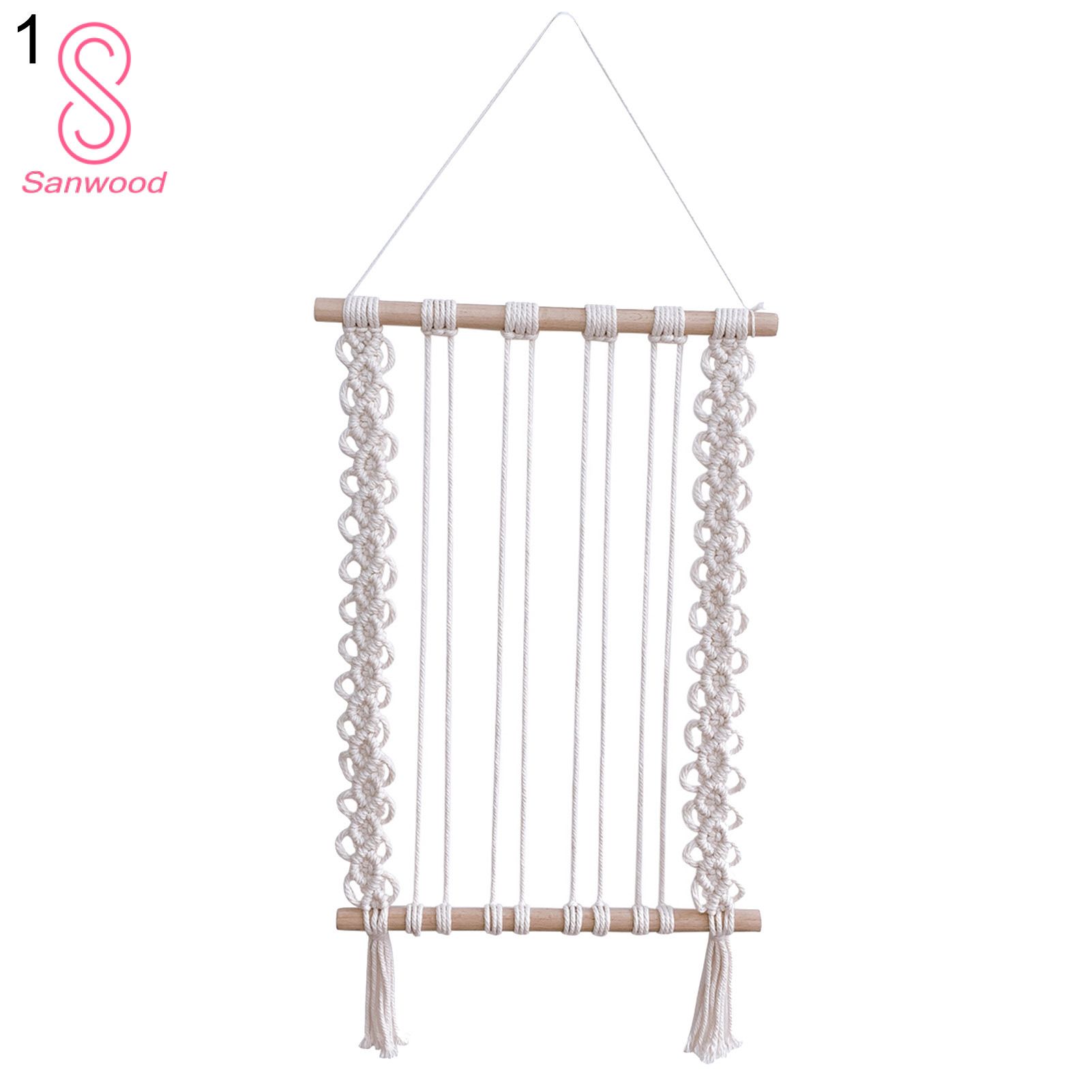 Macrame Tapestry Tear-resistant Decorative Wall Tassel Tapestry