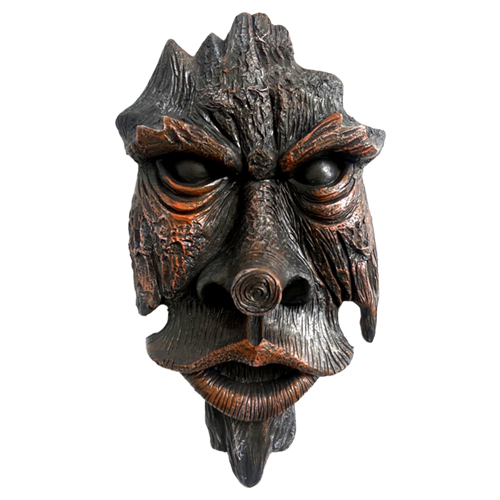 Human Fe Statue Abstrt Nottingham Spirit Greenman Statue