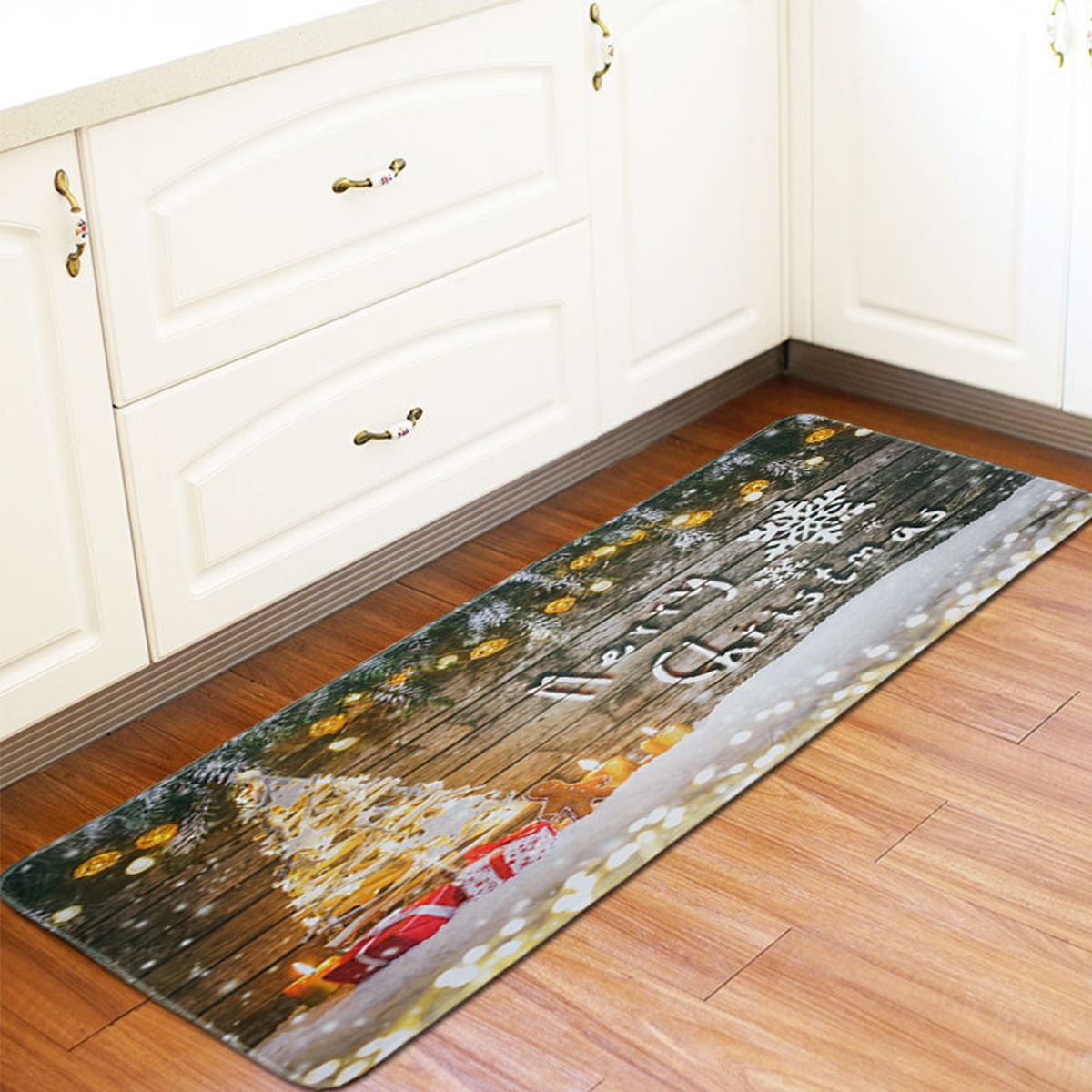 Common Anti-Skid Kitchen Area Rug Carpet Rectangle Floor Mat Home Bedroom 60 x 170cm