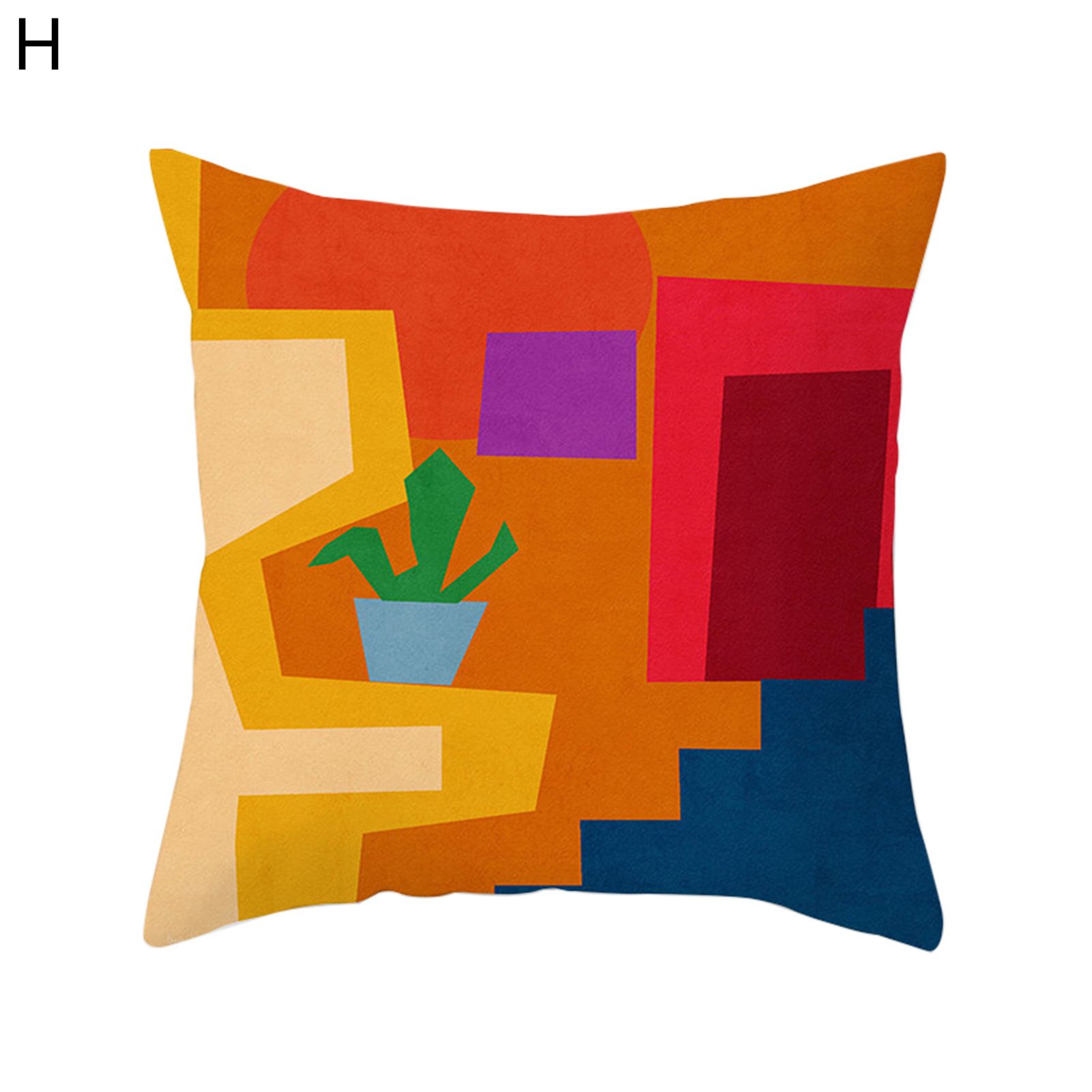low Sham No Burr Abstrt Oil Painting Cushion Throw Case
