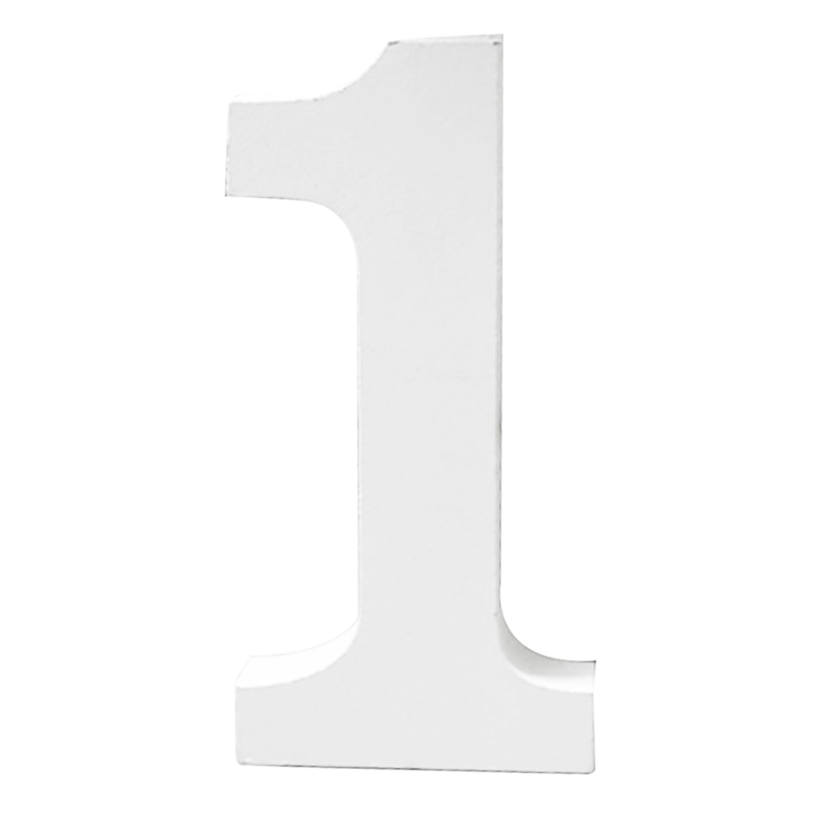 Wood Craft European Style 0-9 Standing Wedding le Number