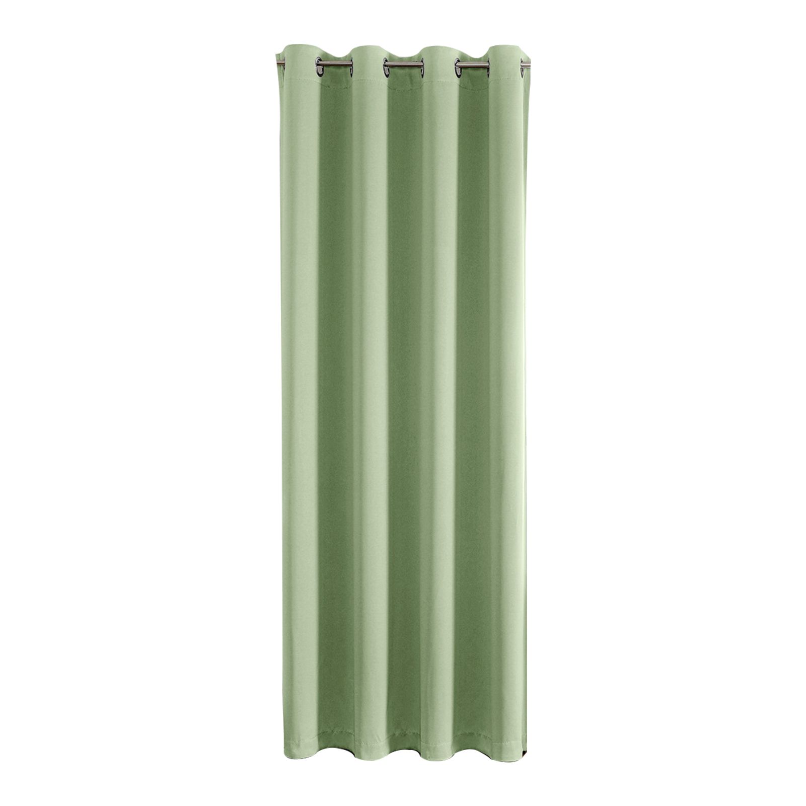 Perforated Curtain Drapes Anti-Fade Polyester Decorative Lightproof Curtains for Home