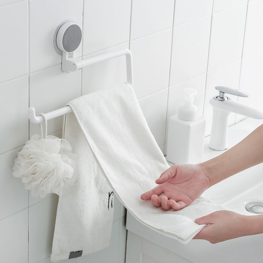 Suction Wall Kitchen Paper Holder Punch Free for Bathroom Kitchen Hanging Towel Plastic Wrap and Daily Supplies