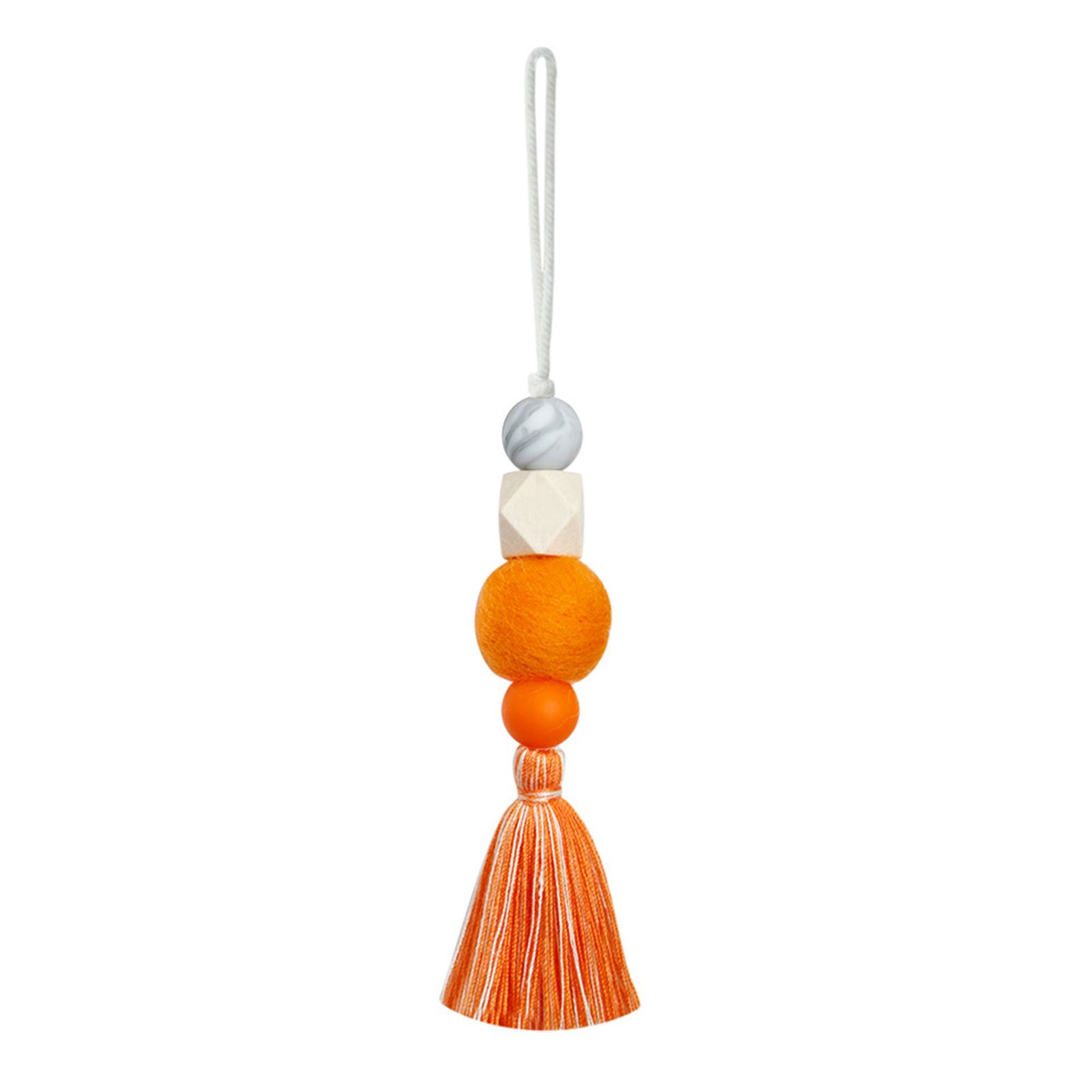 Car Mirror Ornament Attractive Delicate Tassel Hanging Rearview Ornament