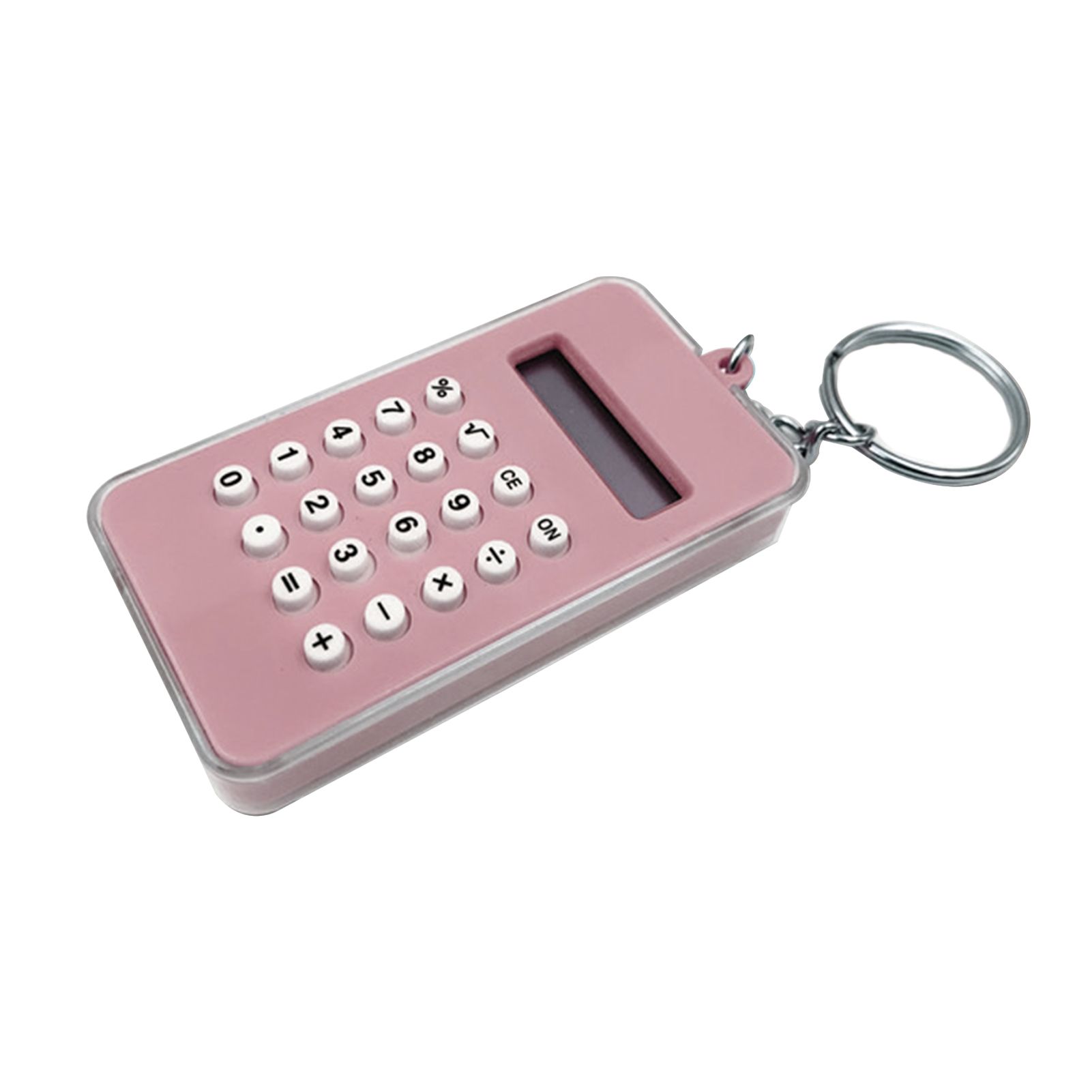 Digital Calculator with Keyring Handy Digital Prtical Pocket Calculator