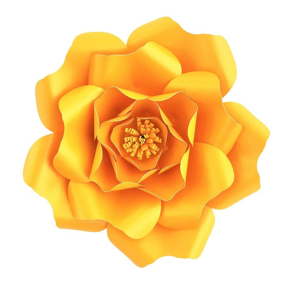 2018 DIY Large Rose Giant Paper Flowers For Wedding Backdrops Decorations Paper Crafts Baby Nursery Birthday Video Tutorials
