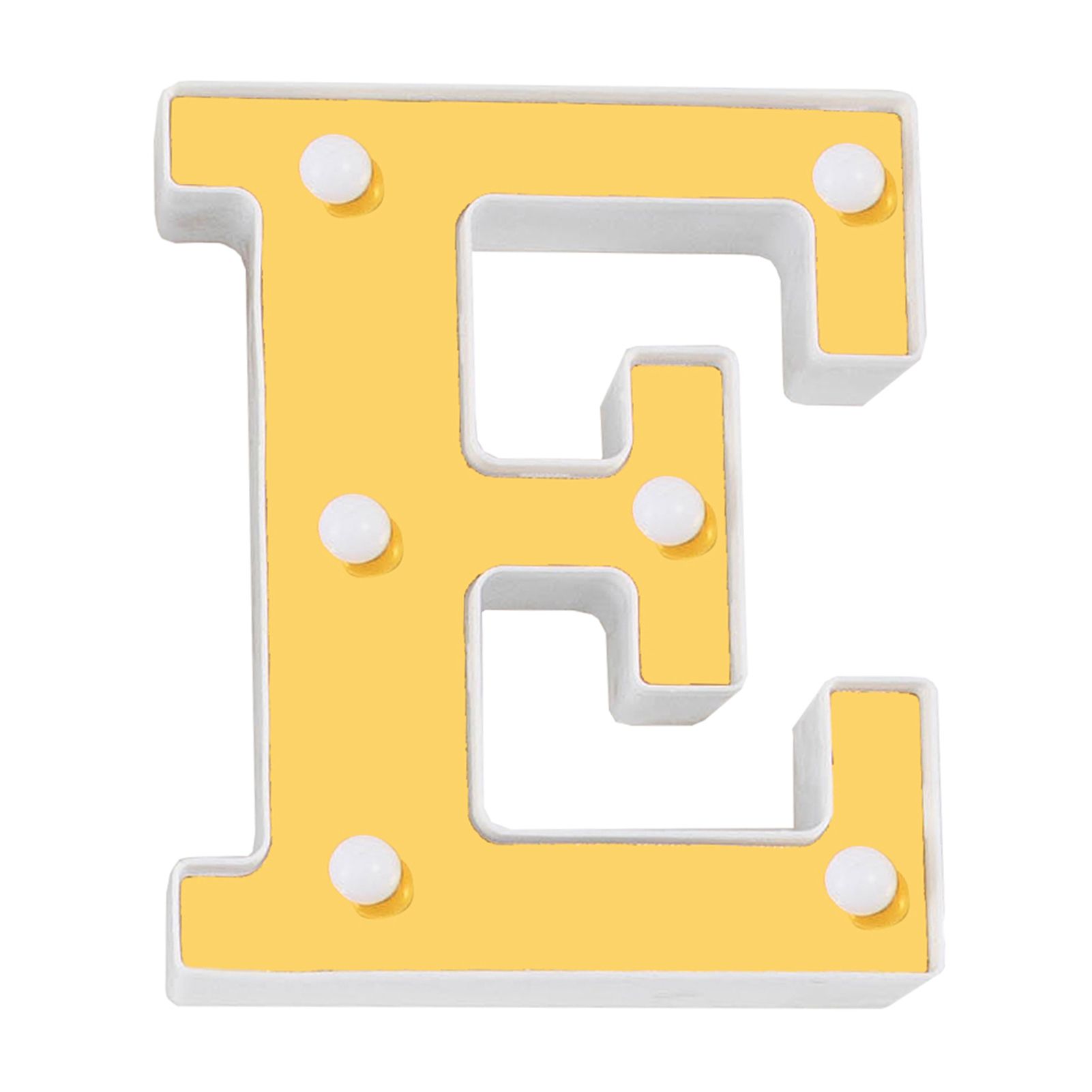 Alphabet Light English Letters Luminous Plastic Wedding Party Decorative Lamp for Home