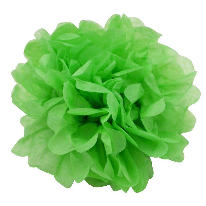 10 pieces 15cm Decorative Paper Pom Pom Flower Hanging Rose Ball Craft DIY Garland Baby Shower Wedding Party Decoration Supplies