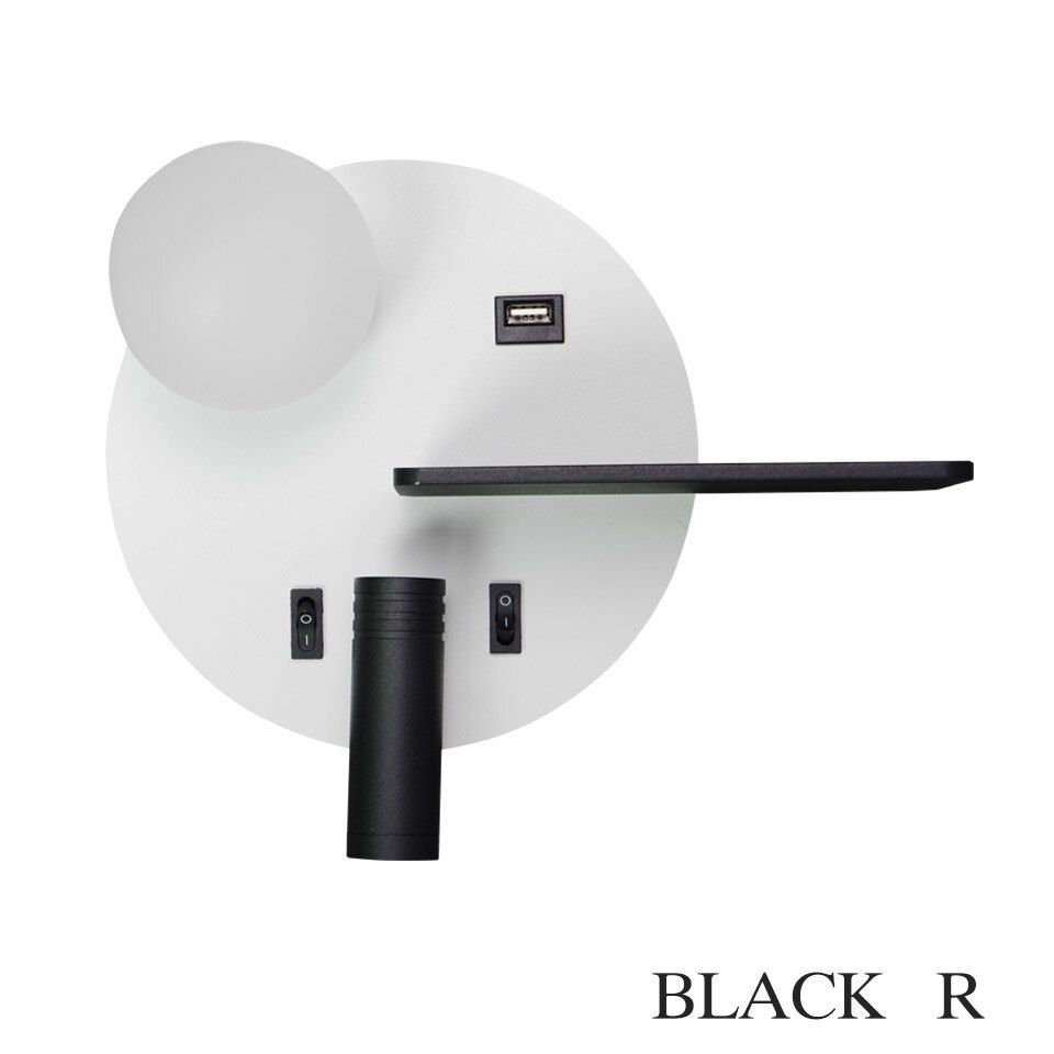Indoor led wall lamps DC5V USB charge led wall light bedroom modern wall lamp stair study livingroom Shelf sconce