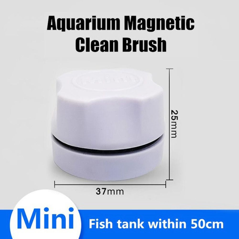 Yfashion Magnetic Brush lass Cleaning Window Algae Scraper for Aquarium Fish Bowl