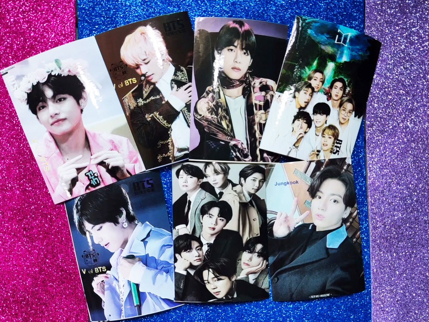 BTS HD Printed Custom Stickers 25pcs